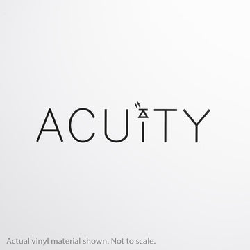 Matte White Windshield Banner - 0