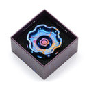 Podium-Ti Oil Cap in Splatter Titanium Finish for Hondas/Acuras-6