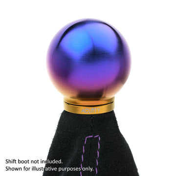 POCO-Ti Low Profile Shift Knob in Burnt Titanium Finish (M10x1.5) - 0