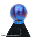POCO-Ti Low Profile Shift Knob in Splatter Titanium Finish (M10x1.5)-2