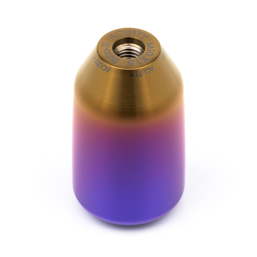 ESCO-Ti Shift Knob in Burnt Titanium Finish (M10X1.5)