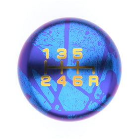 ESCO-Ti Shift Knob in Splatter Titanium Finish(M10X1.5) - 0