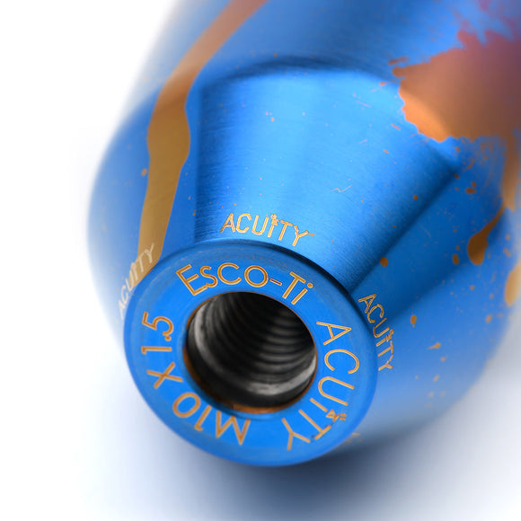 ESCO-Ti Shift Knob in Splatter Titanium Finish(M10X1.5)