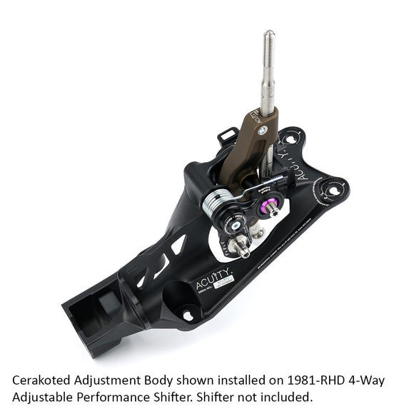Cerakoted Adjustment Bodies for 1981-RHD Shifters