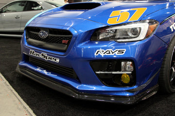 Subaru WRX STI Carbon Fiber Front Bumper Bottom Canards 2015-2017 - 0