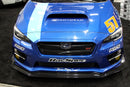 Subaru WRX STI Carbon Fiber Front Bumper Bottom Canards 2015-2017-3