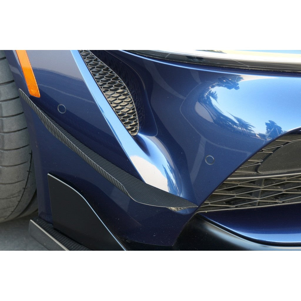 Toyota Supra A90/91 Front Bumper Canards 2020-2023 - 0