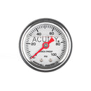 ACUiTY 100 PSI Fuel Pressure Gauge in Polished Stainless Finish-1