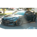 Subaru BRZ Carbon Fiber Wind Splitter w/ Rods 2022-2024-1