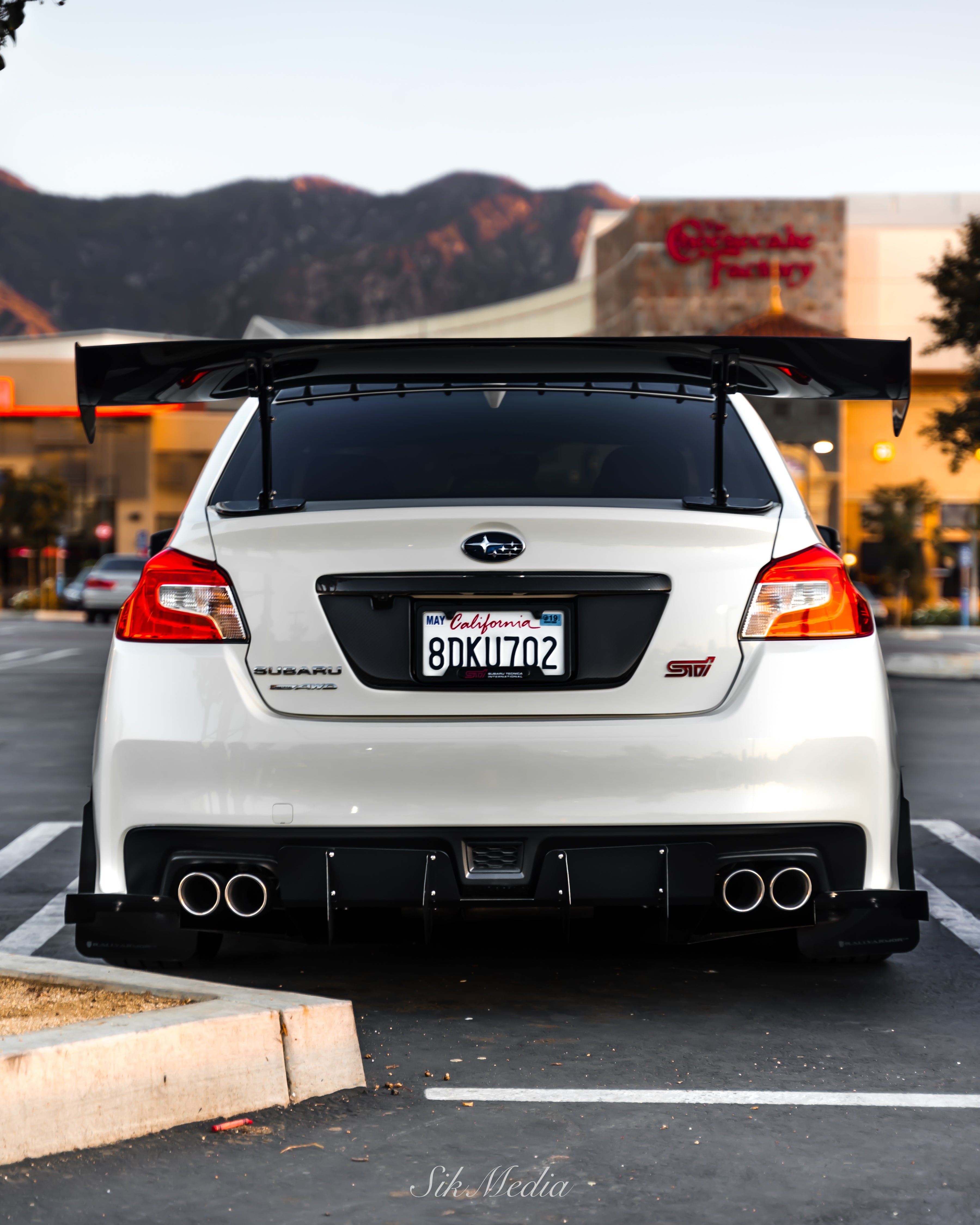 Subaru WRX/ STI Carbon Fiber Trunk Garnish 2015-2021 - 0