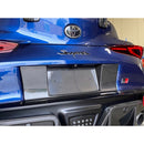 Toyota Supra A90 License Plate Backing 2020-2023-7