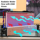 Super-Cooler, Reverse-Flow, Silicone Radiator Hoses for the 11th Gen Honda Civic Type R and 5th Gen Acura Integra Type S-8