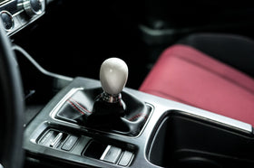 Adjustable Shift Knob and Collar Kit Aluminum Red PRL Motorsports
