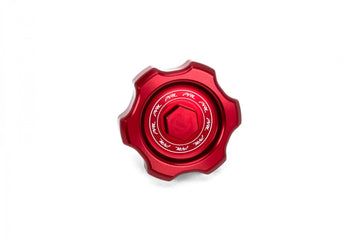 Universal Honda Aluminum Oil Cap Red PRL Motorsports