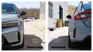 Honda Civic Type-R 5x120 25mm Wheel Spacer Set PRL Motorsports