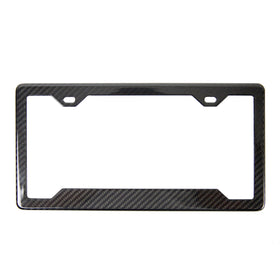 Carbon Fiber License Plate Frame - 0