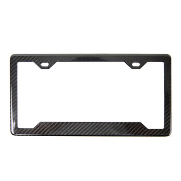 Carbon Fiber License Plate Frame - 0