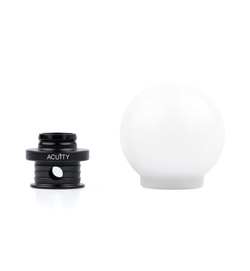POCO Insulated Low-Profile Shift Knob in White (M10X1.5)