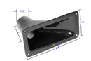 Universal Fitment 9.25" X 4.75" Air Inlet Duct w/ Flange-3