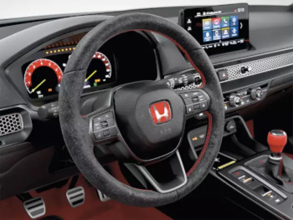 Honda 23-Current Civic Type R FL5 Optional Alcantara Steering Wheel