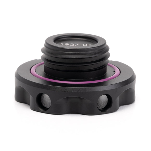 Podium Oil Cap in Satin Black for Hondas/Acuras