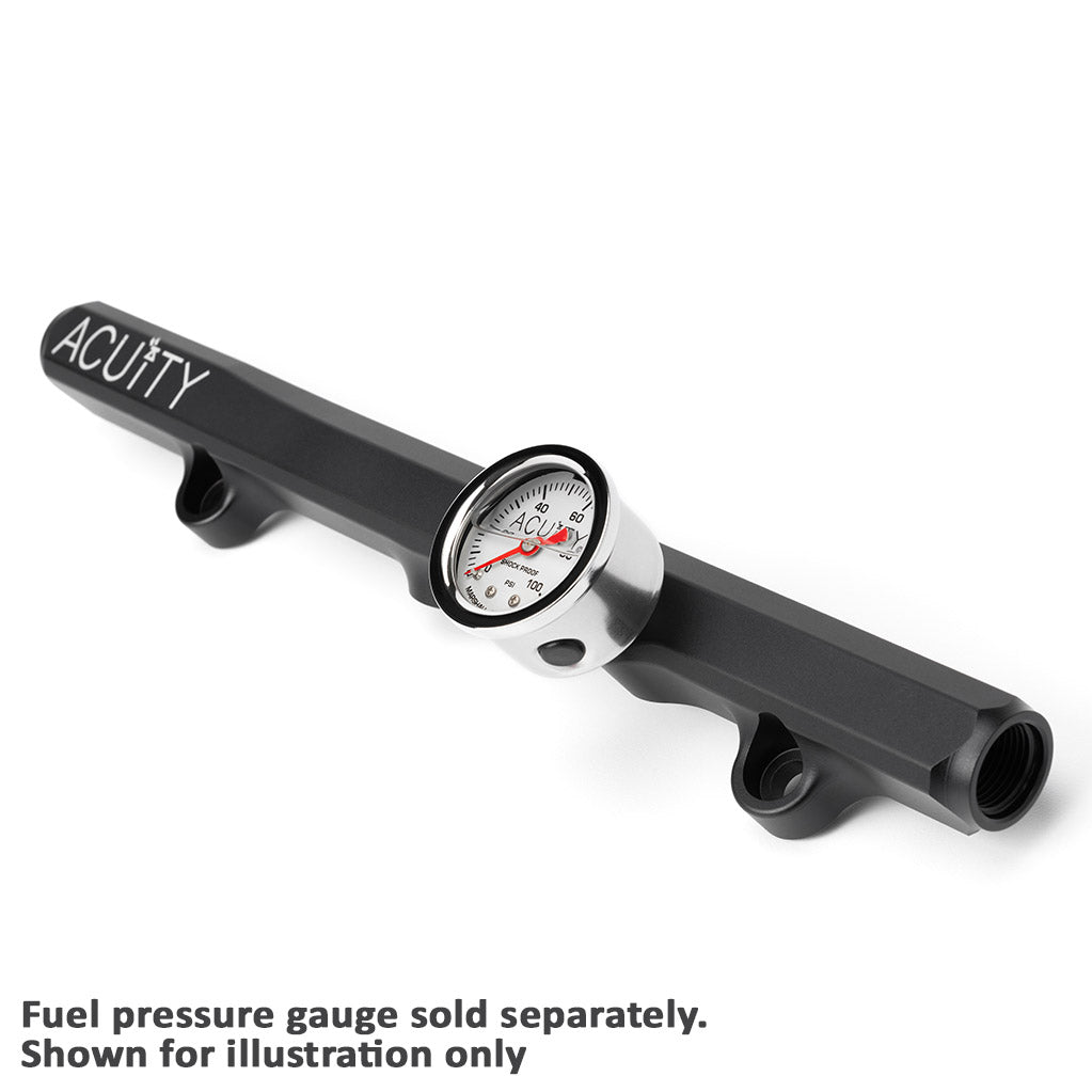 K-Series Fuel Rail in Satin Black Finish