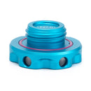 Podium Oil Cap in Satin Teal for Hondas/Acuras-6