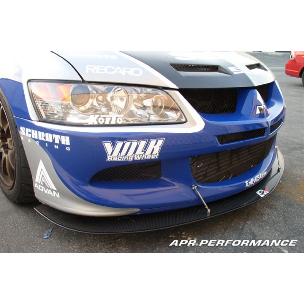Mitsubishi Evolution 8 Front Wind Splitter 2003-2005 - 0