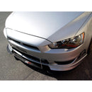 Mitsubishi Lancer GTS Front Wind Splitter 2008-Up-2