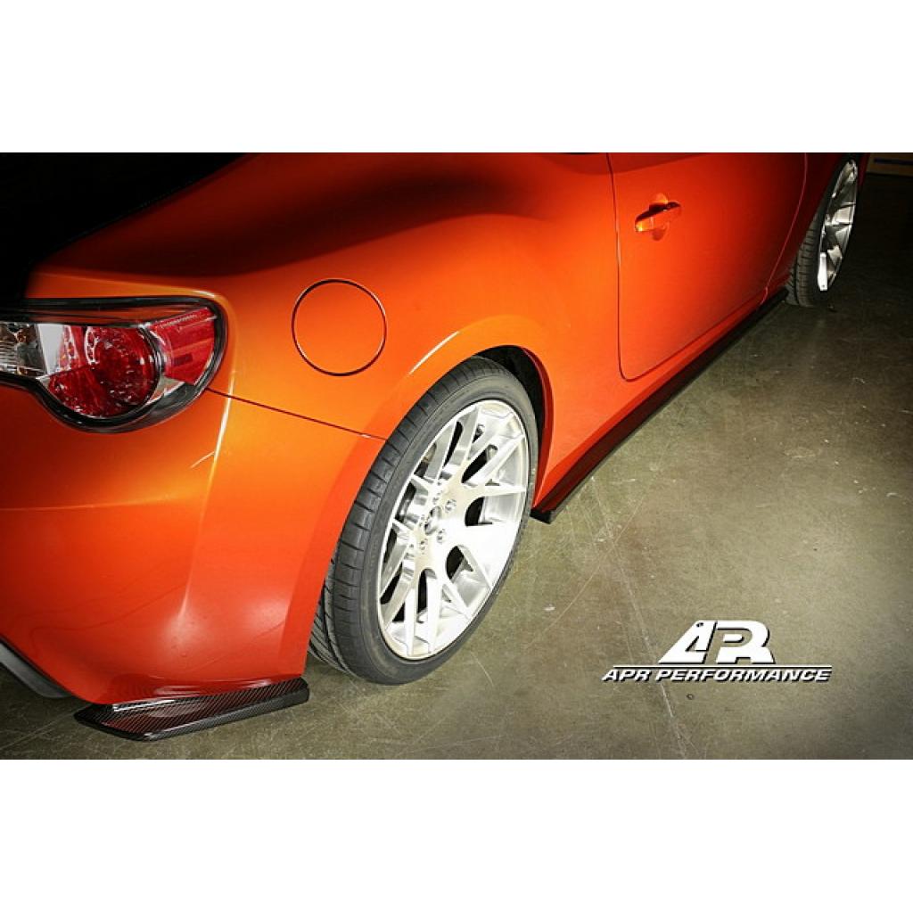 Scion FR-S/ Toyota GT86/ Subaru BRZ Rear Bumper Skirts 2013-2016 - 0