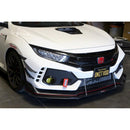 Honda FK8 Civic Type R Front Bumper Canards 2017 - 2021-2
