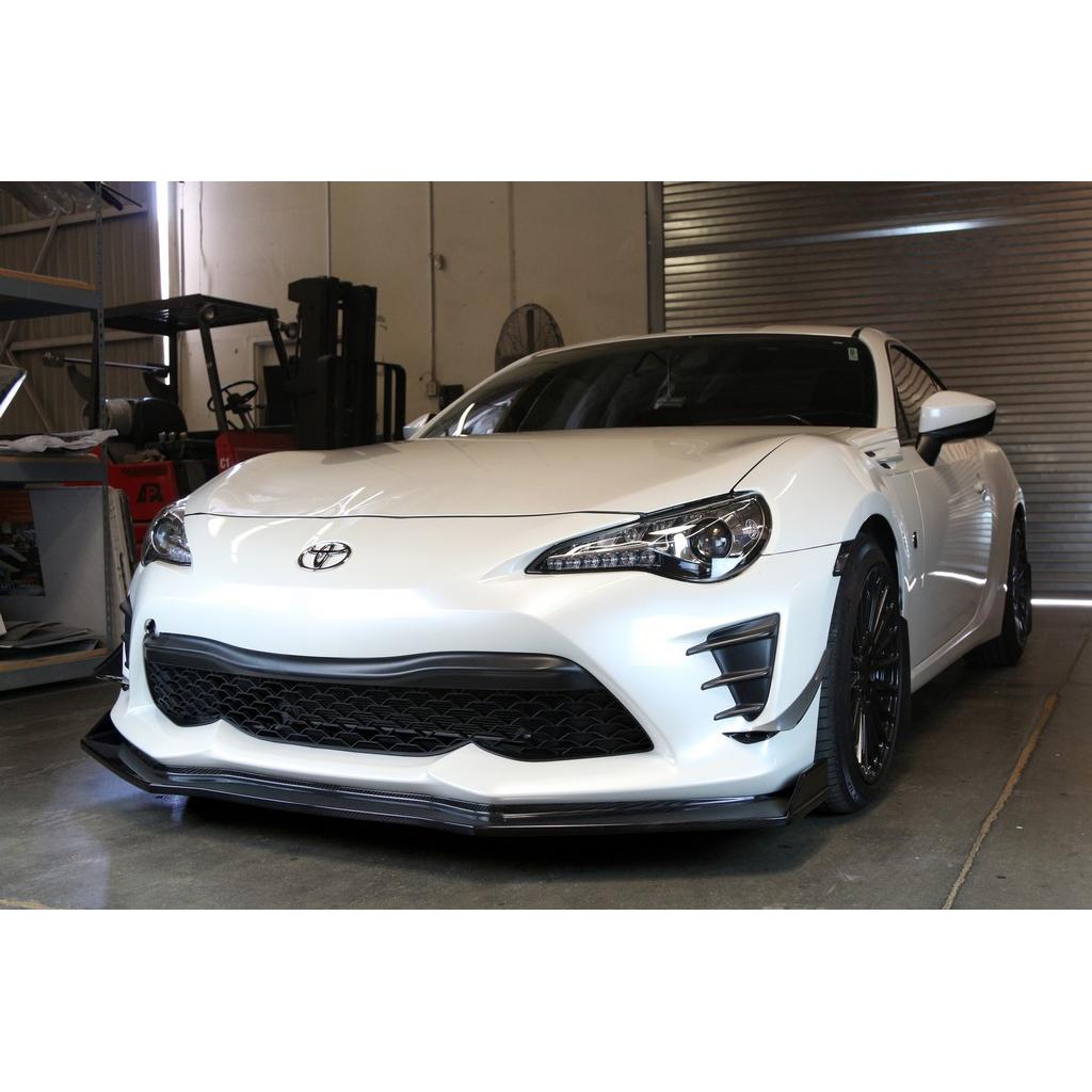 Toyota GT-86 Front Bumper Canards 2017-2021 - 0
