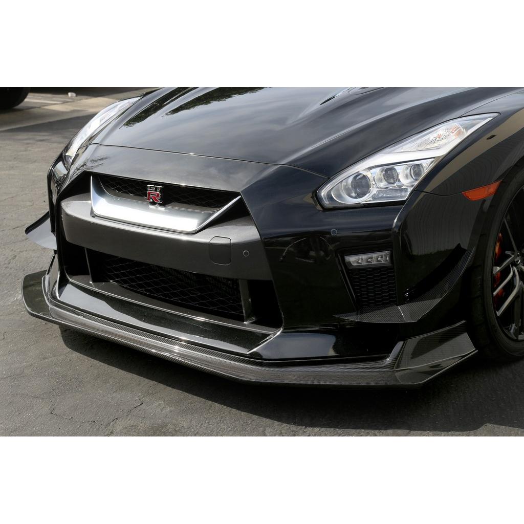 Nissan GTR R35 Front Bumper Canards 2017-2022 - 0