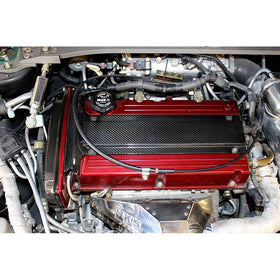 Mitsubishi Evolution 8 / 9 Carbon Fiber Cam Gear Cover 2003-2007 - 0