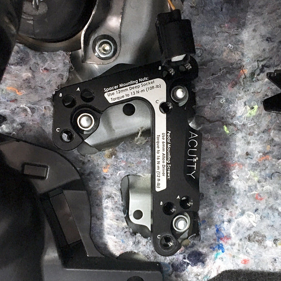 Throttle Pedal Spacer for the Left-Hand-Drive Vehicles