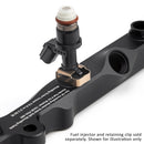 K-Series Fuel Rail in Satin Black Finish-6