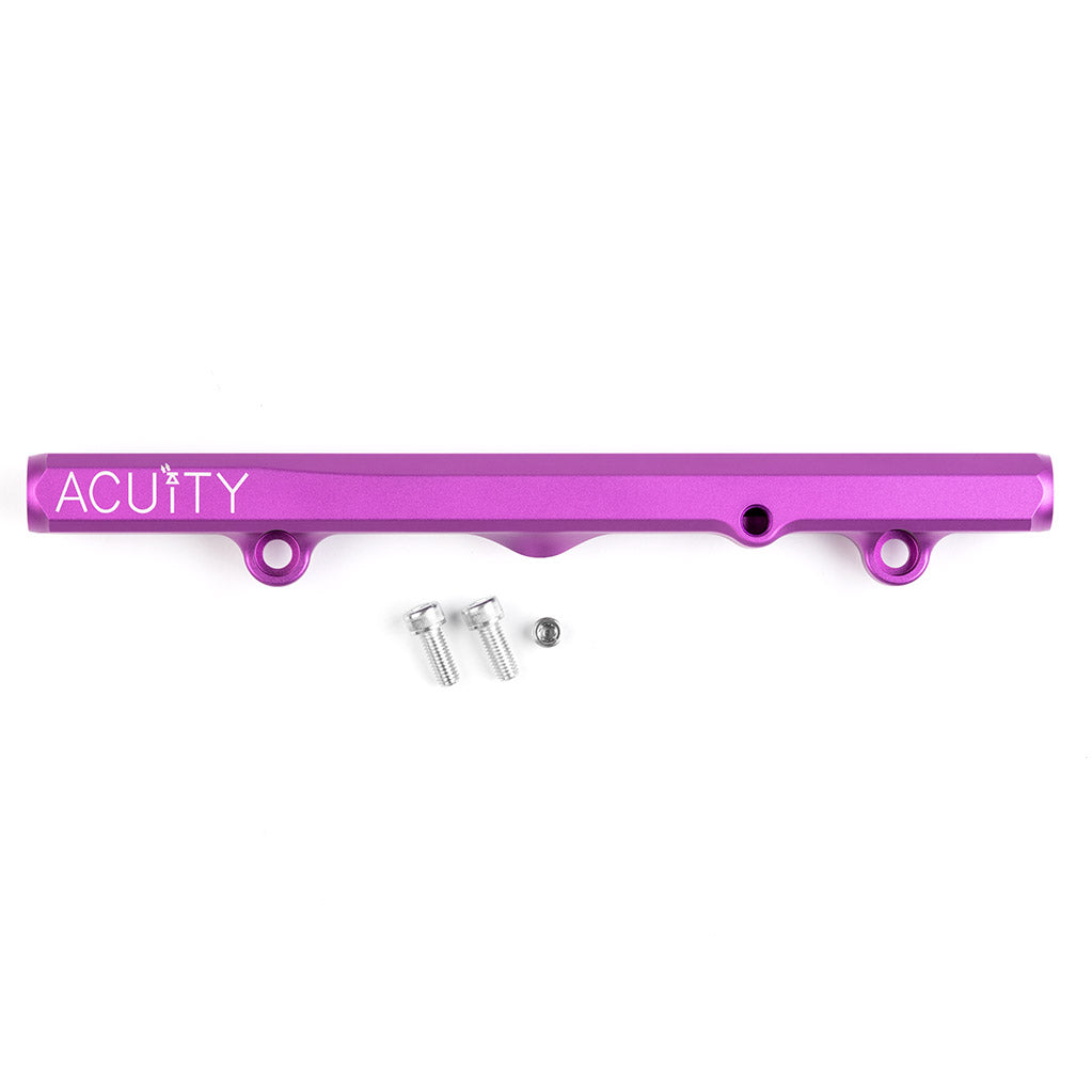 K-Series Fuel Rail in Satin Purple Finish - 0