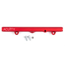 K-Series Fuel Rail in Satin Red Finish-2