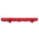 K-Series Fuel Rail in Satin Red Finish-9