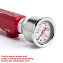 K-Series Fuel Rail in Satin Red Finish-15