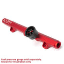 K-Series Fuel Rail in Satin Red Finish-16