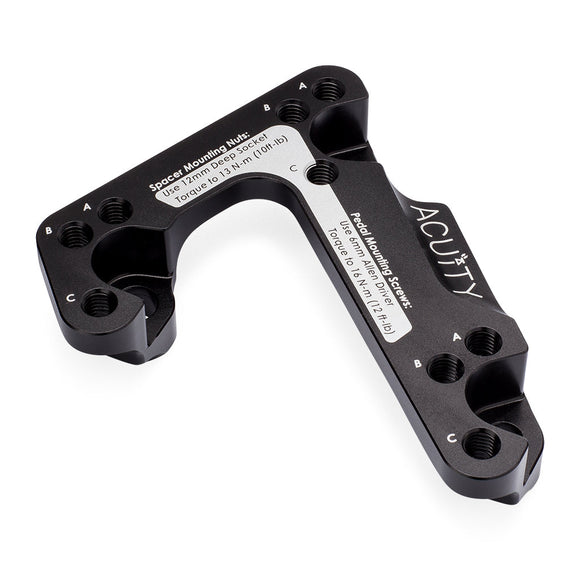 Throttle Pedal Spacer for the Left-Hand-Drive Vehicles